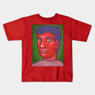 Red Selfportrait Kids T-Shirt